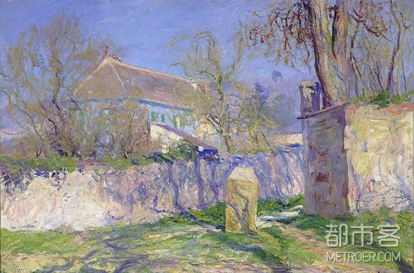 莫奈的蓝色小屋 莫奈的蓝色小屋